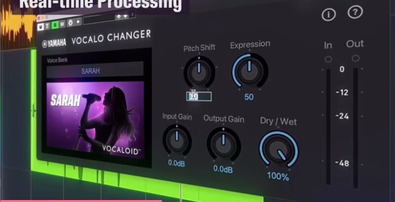 AI全新歌唱变声插件Yamaha Vocalo Changer v1.2.0 WiN-雨泽资源音频网