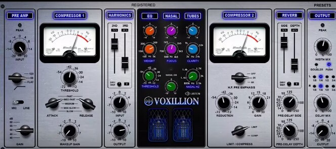 人声通道条Voxillion vocal plugin插件WIN,MAC-雨泽资源音频网