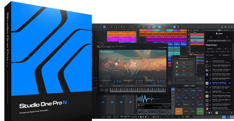 [简体中文正式版]PreSonus Studio One 7 v7.2.0+音频分离-雨泽资源音频网