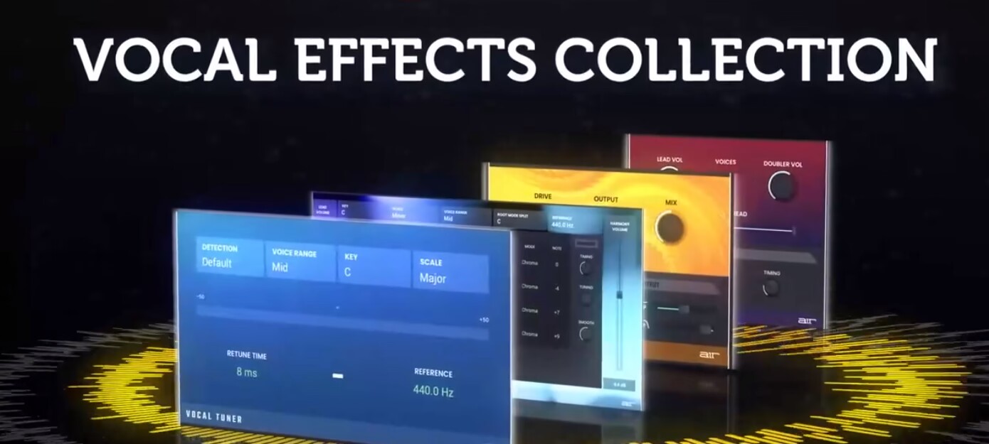 人声效果插件包：VOCAL FX COLLECTION Your ^complete vocal processing suite-雨泽资源音频网