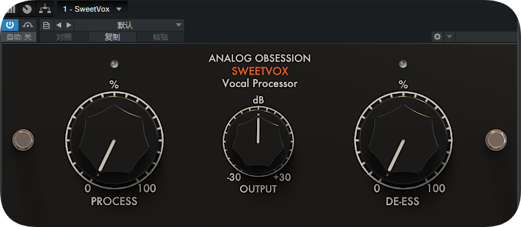 提升亮度消齿音插件Analog Obsession_SweetVox-雨泽资源音频网