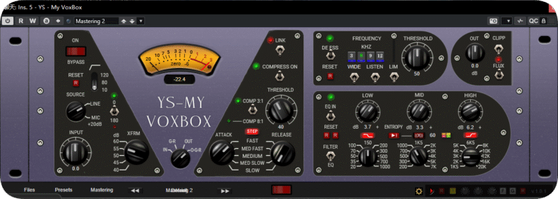 【好用】奈斯的人声通道条MY voxBoxWIN.MAC-雨泽资源音频网