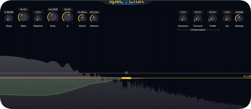 动态抑制共振峰插件Spec Craft(Mac/win)-雨泽资源音频网