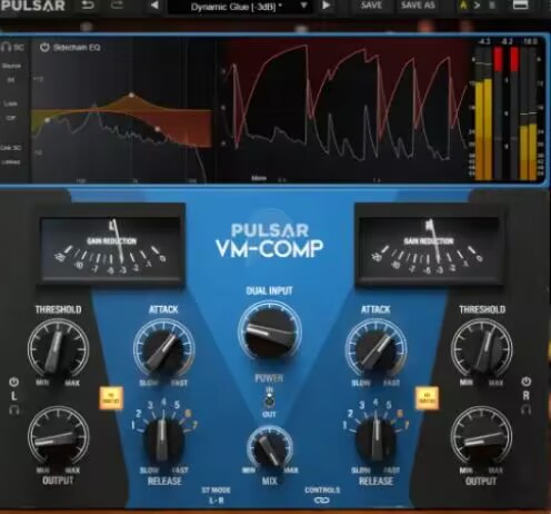 电子管压缩器-Pulsar Audio VM-Comp-Win 2.0.3-雨泽资源音频网