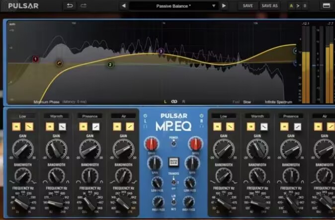 图形均衡器-Pulsar Audio MP-EQ-Win 2.0.3-雨泽资源音频网