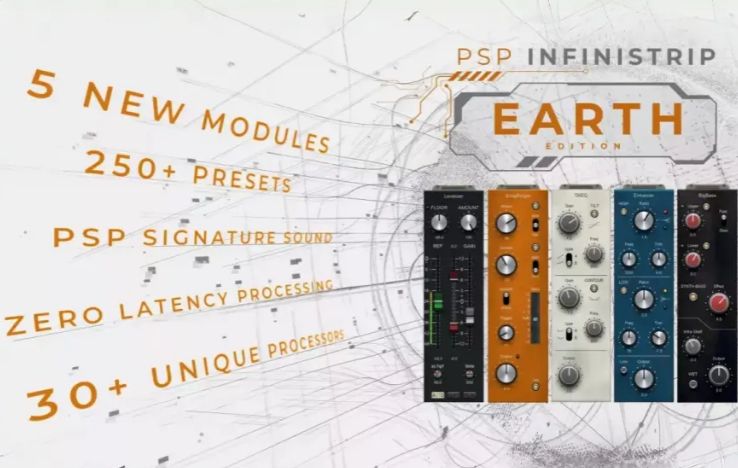 通道条-PSPaudioware PSP InfiniStrip-Win 1.4.0-雨泽资源音频网