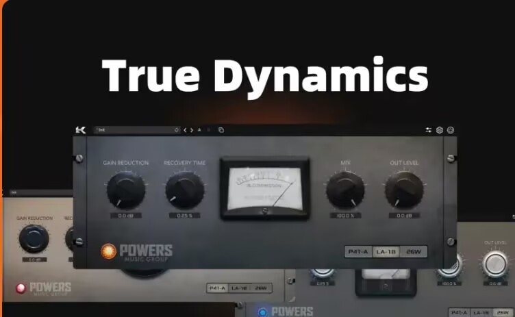 压缩器-Kazrog True Dynamics-Win 1.2.4-雨泽资源音频网