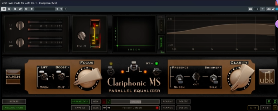 高频拯救者插件-Kush.Audio.Clariphonic.MK3.v1.0.0-雨泽资源音频网