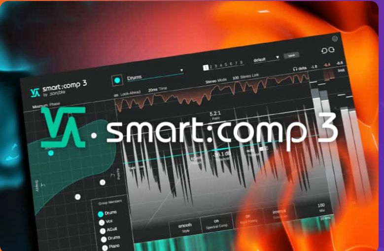 AI智能压缩器-Sonible Smart Comp 3-Win 1.0.0-雨泽资源音频网
