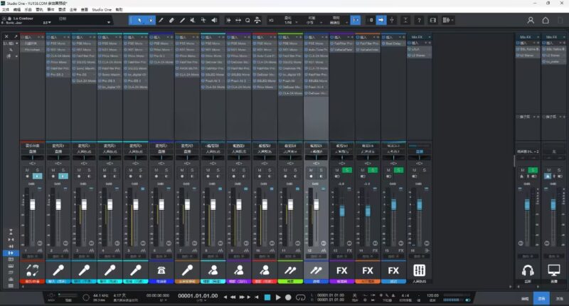 【多轨聊天唱歌模板】Studio one6/7/8精调效果包。-雨泽资源音频网