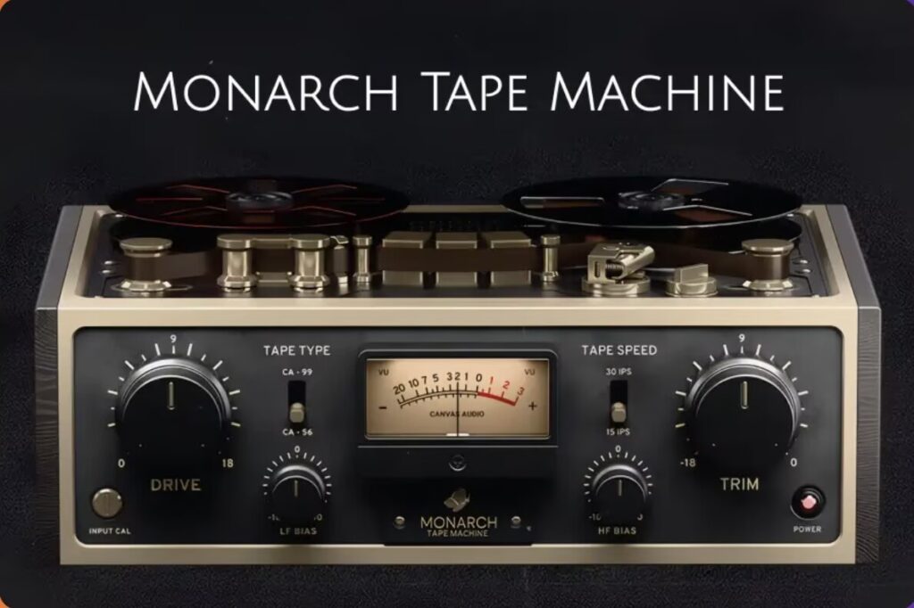 母带开盘机效果器-Canvas Audio Monarch TapeMachine-Win 1.0.2-雨泽资源音频网