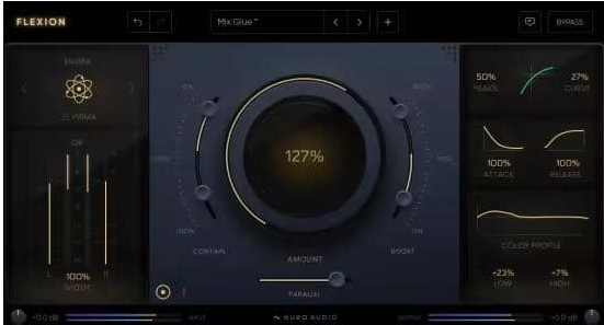 专业级混音和母带处理插件 Nuro Audio Flexion v1.0.0 U2B WiN/MacOS-雨泽资源音频网