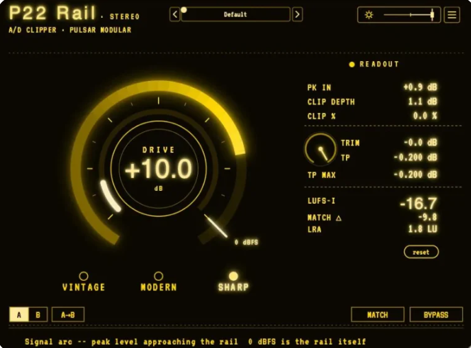 饱和限制器-Pulsar Modular P22 Rail v1 0 0 for WiN-雨泽资源音频网