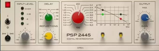 经典数字混响插件 PSPaudioware PSP 2445 v1.4.0 WiN-雨泽资源音频网