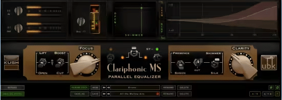 高频清晰华丽效果器-Kush Audio Clariphonic MK3 v1.0.1-R2R WiN-雨泽资源音频网