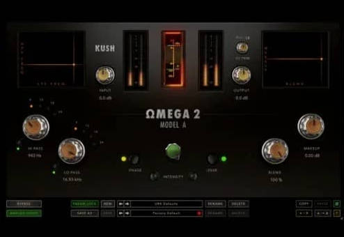 饱和磁性效果器-Kush Audio Omega 2 A v1.0.0-R2R WiN-雨泽资源音频网