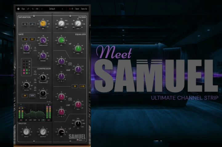 模拟通道条插件-Lemur Audio SAMUEL-Win 1.0.21-雨泽资源音频网