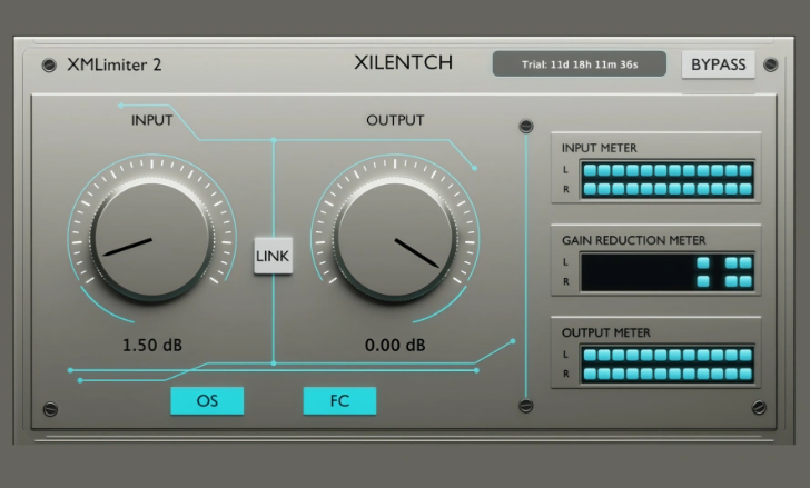 母带限制器-Xilentch XMLimiter 2-Win 2.0.0-雨泽资源音频网