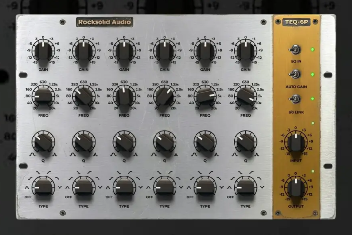 六段电子管参数均衡器-Rocksolid Audio TEQ-6P-Mac 1.78-雨泽资源音频网